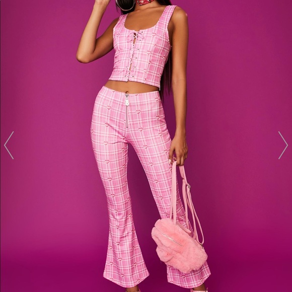 Dolls Kill Pants - Dolls Kill Bratz Pretty in Punk Top & Pants set L